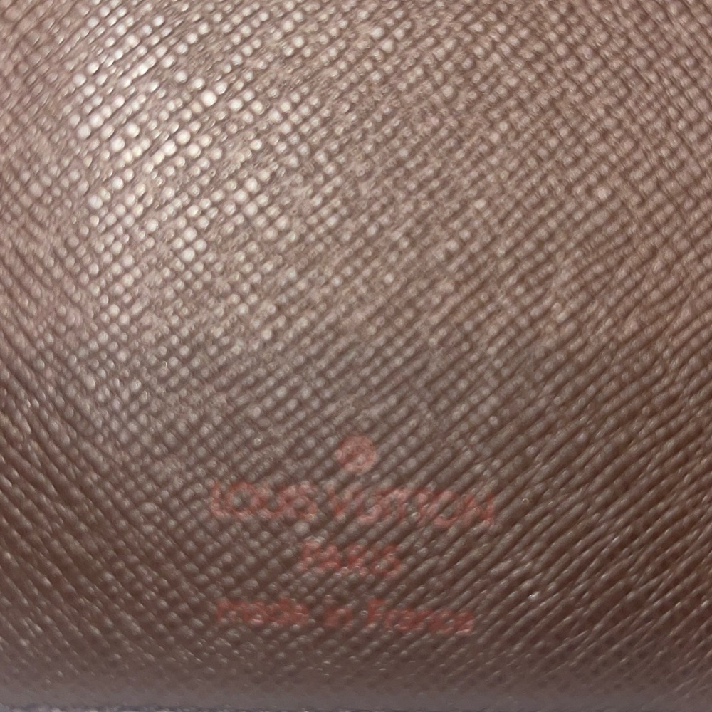 Louis Vuitton Damier Ebene Logo Print Wallet. Satin Dust Bag. - Picture 6 of 11